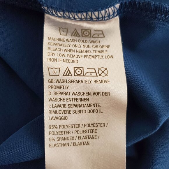 Susan Graver Womens Modern Essentials Liquid Knit A Line Tunic Top size 3XP Blue - Picture 6 of 9